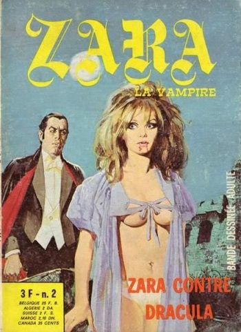 Zara la Vampire #2 - Zara contre Dracula cover