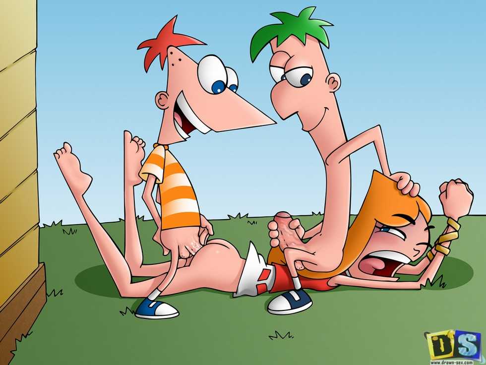 drawn sex present phineas and ferb page 4 full