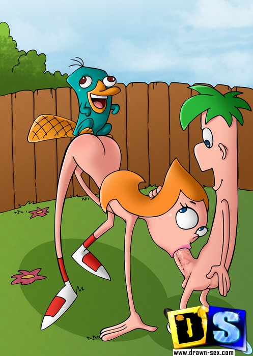 drawn sex present phineas and ferb page 7 full