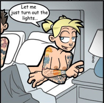 Roosterteeth naughty comics cover