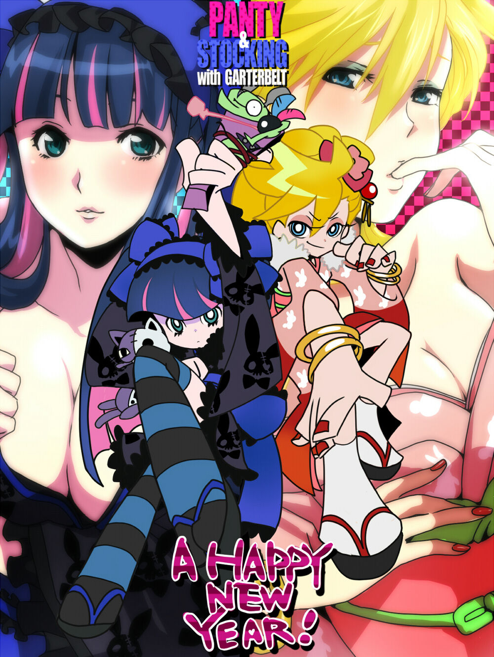 Panty &amp; Stocking without Garterbelt 7 page 1 full