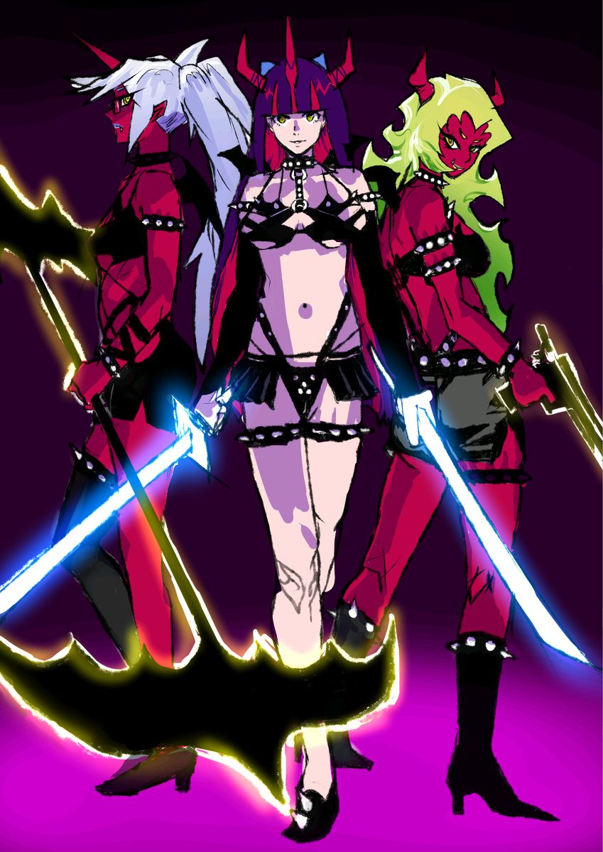 Panty &amp; Stocking without Garterbelt 7 page 3 full
