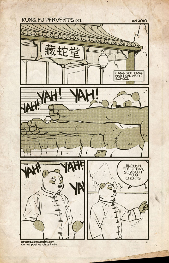 Kung Fu Perverts pt1 page 1 full