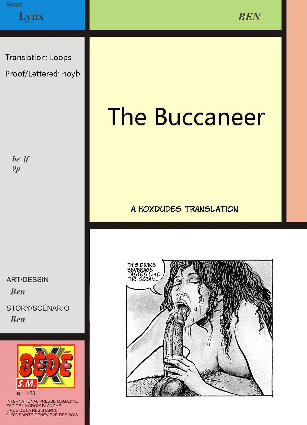 The Buccaneer page 1 full