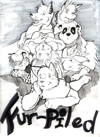 Fur-piled cover
