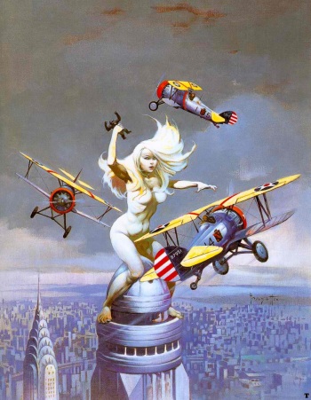 Frank Frazetta cover