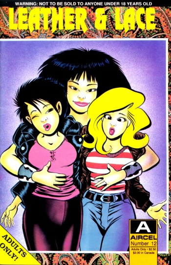Leather and Lace #12 cover