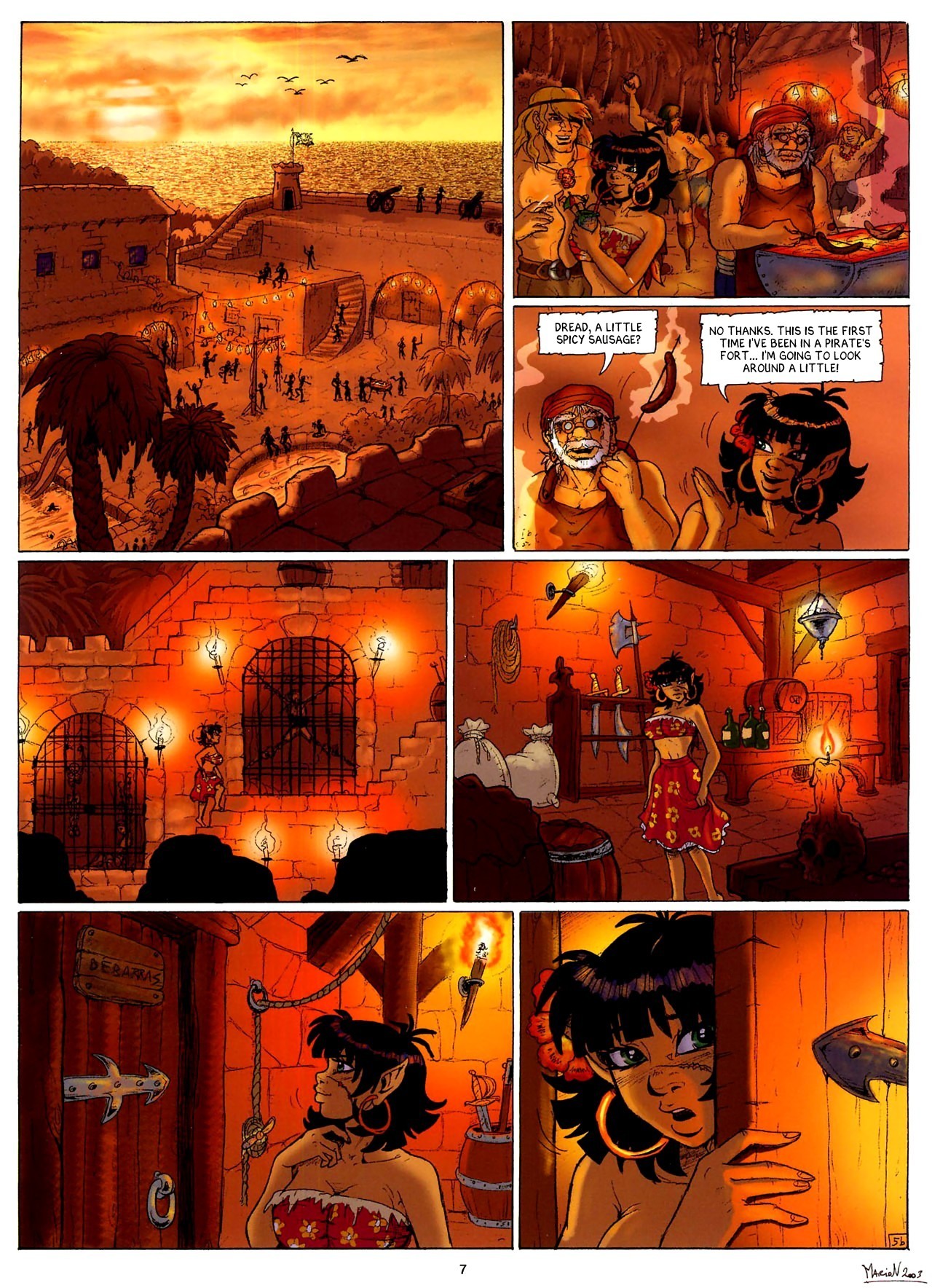 Dread Mac Farlane #2: The Crocodile's Time page 9 full