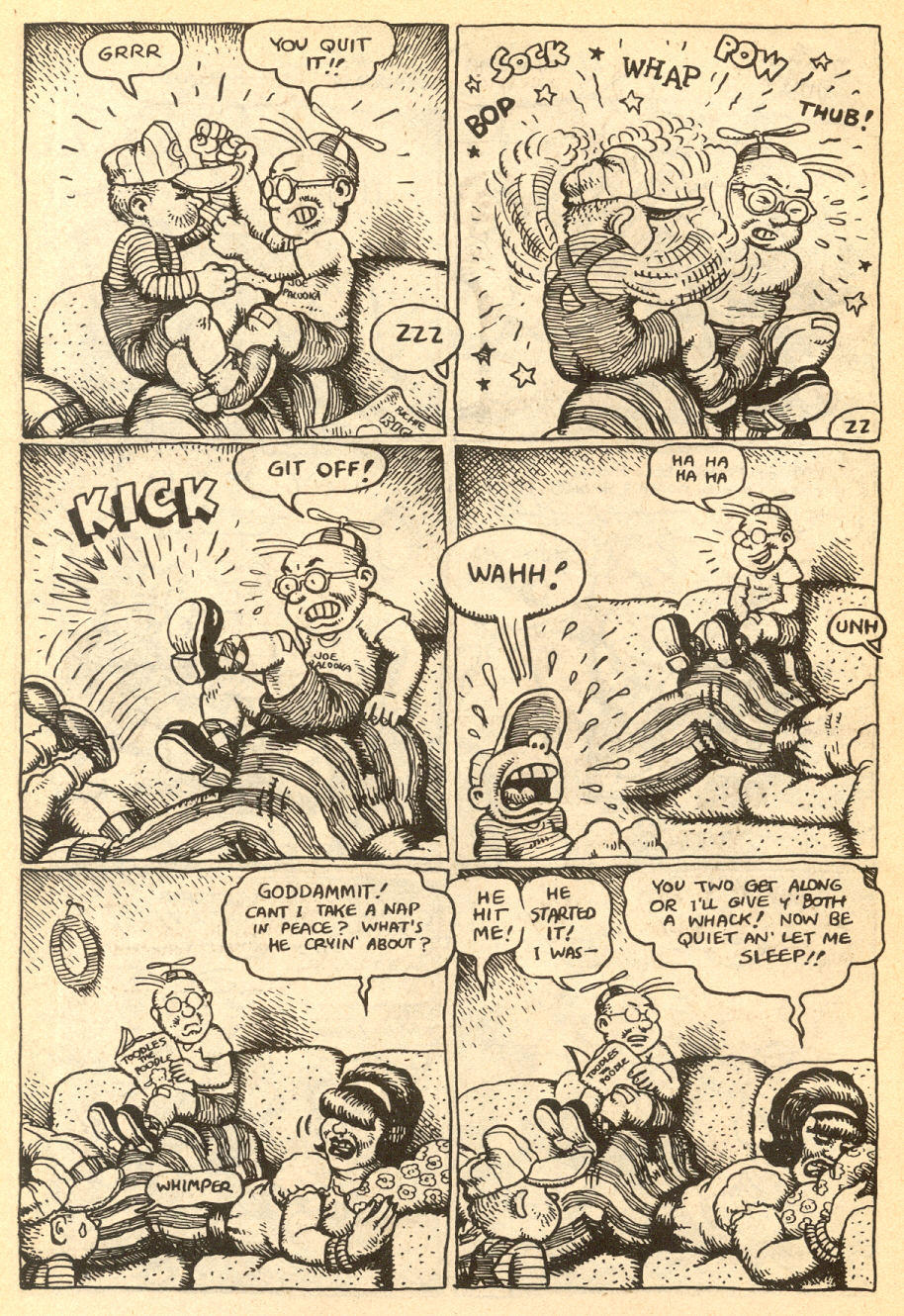 Zap Comix #9 page 8 full