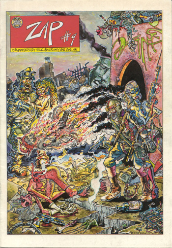 Zap Comix #9 cover