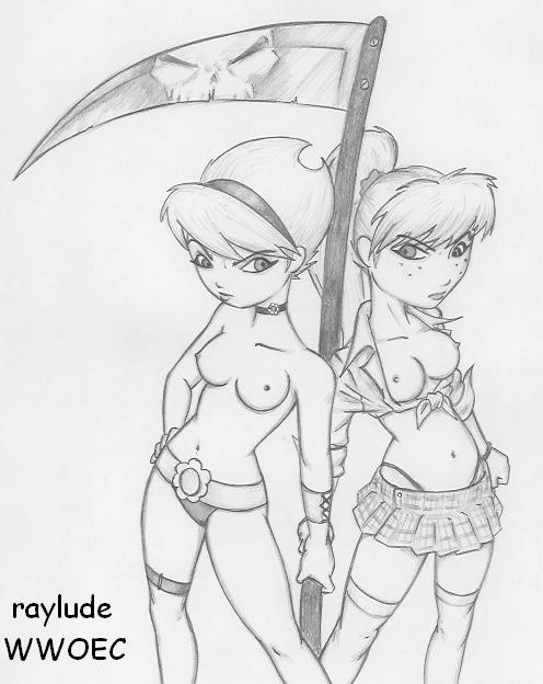 Famous  girls fully grown, R-rated and ready for action. page 7 full