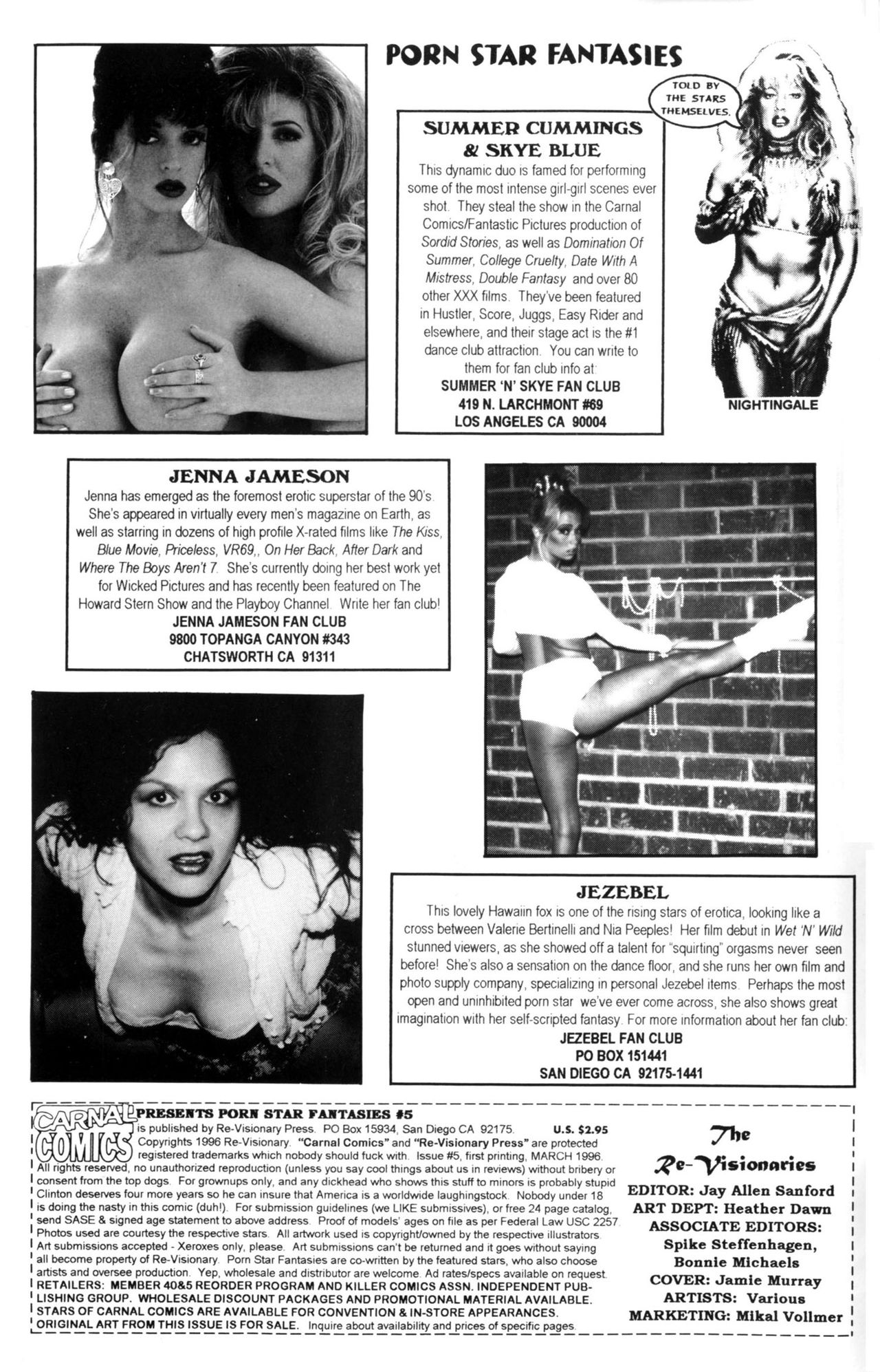 Porn Star Fantasies #5 page 2 full