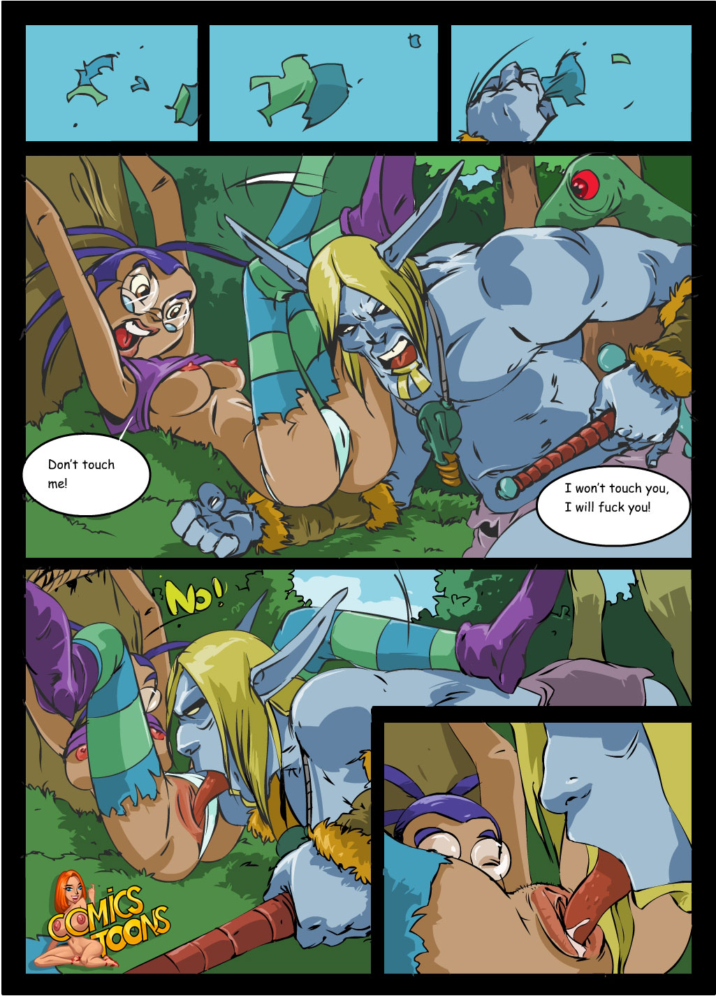 W.I.T.C.H. page 9 full