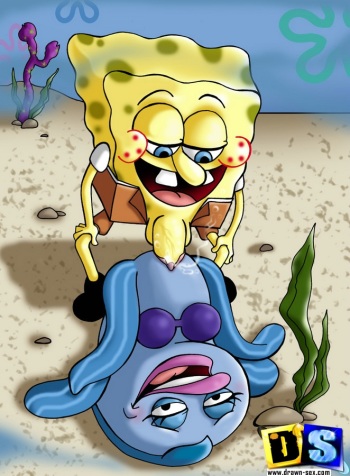 drawn sex present spongebob cover