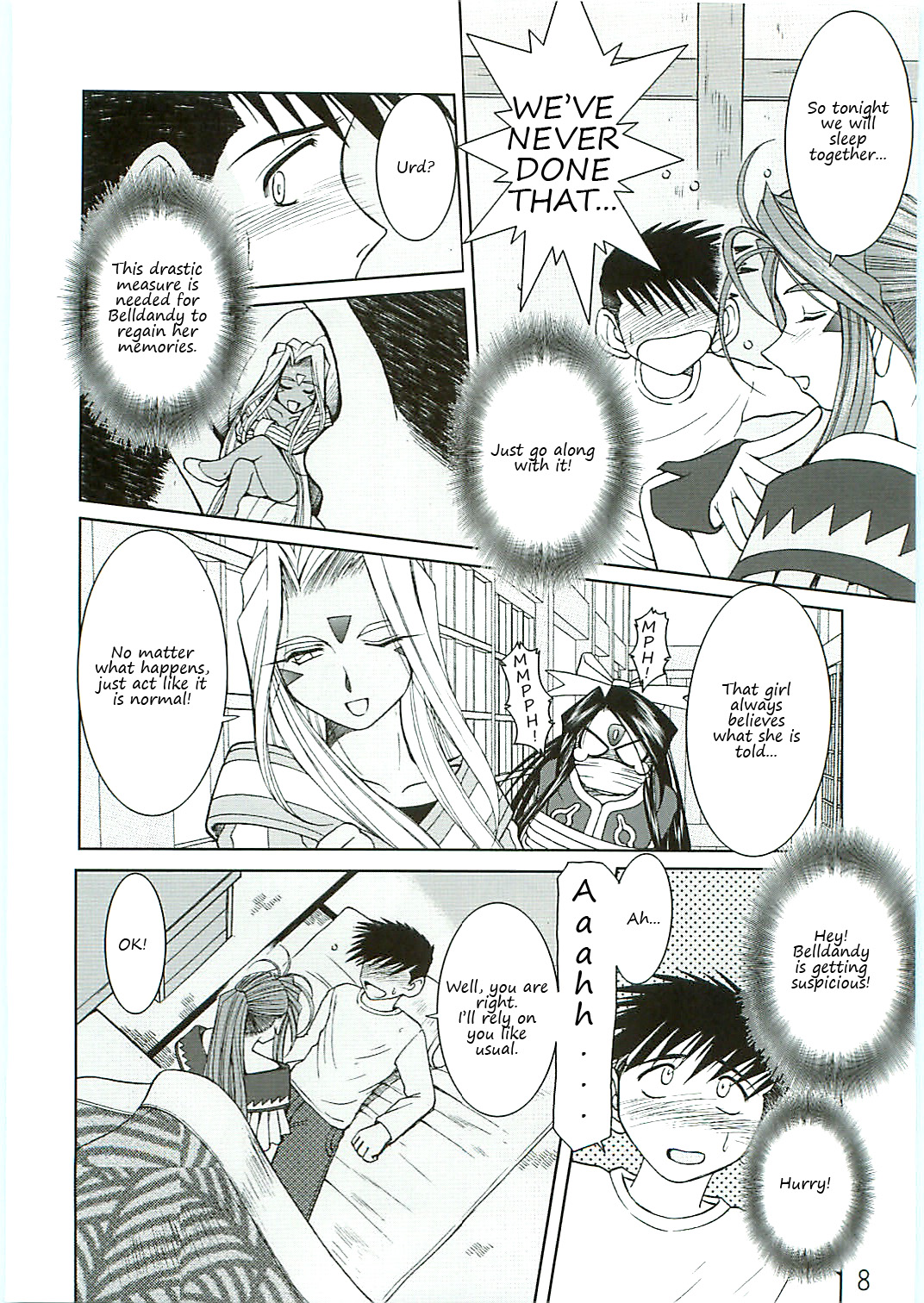 Ah! Megami-sama ga Soushuuhen 4 page 8 full