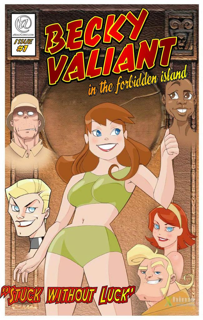 Becky Valiant In The Forbidden Island #1: Stuck Without Luck page 1 full