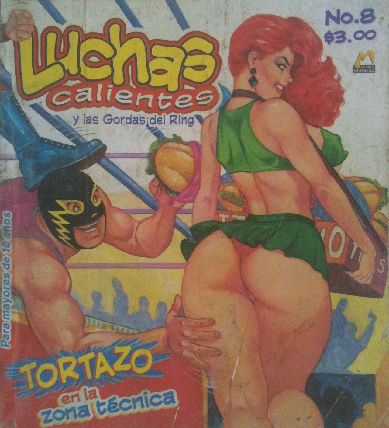 Luchas Calientes #8 page 1 full