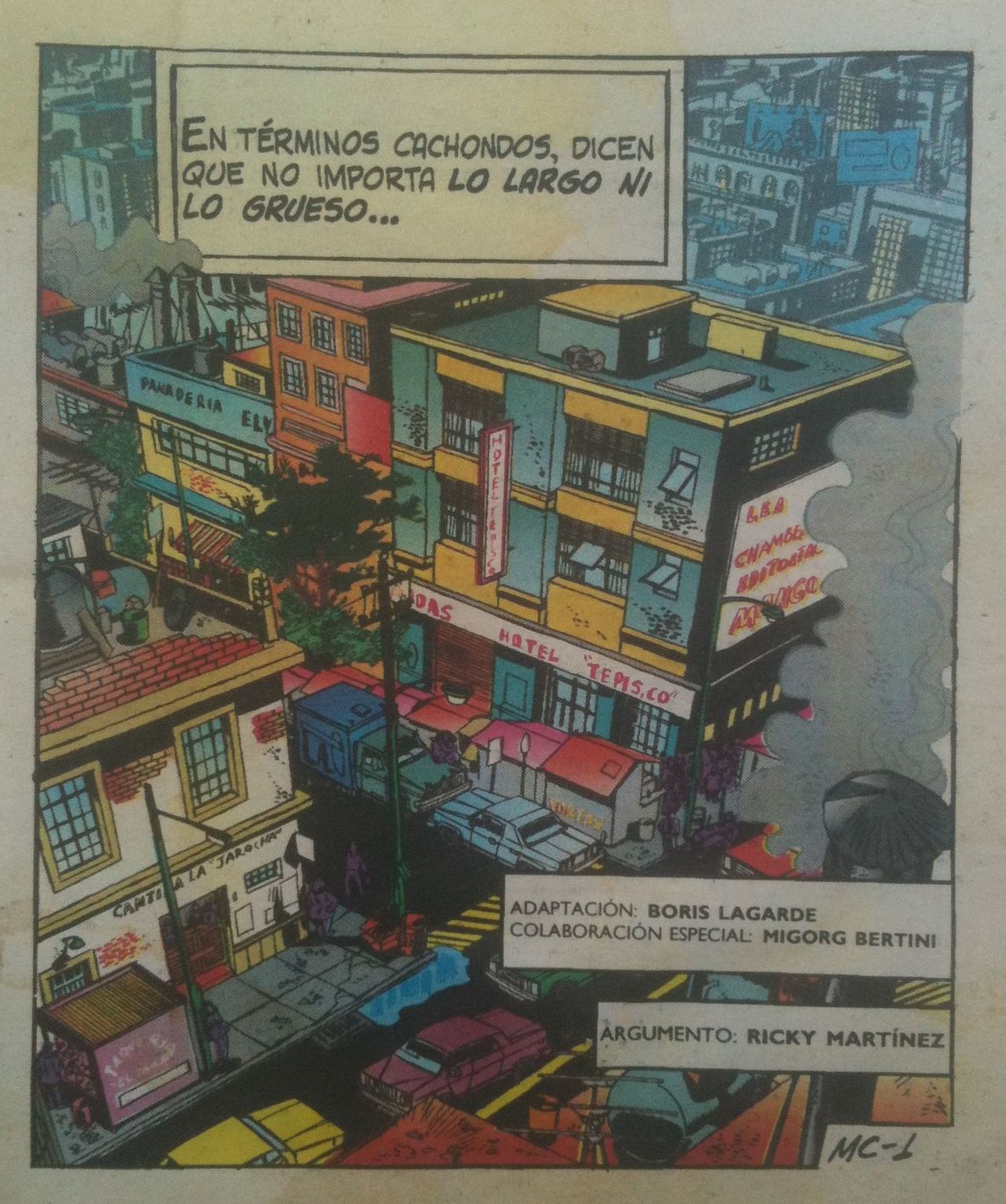 Luchas Calientes #8 page 2 full