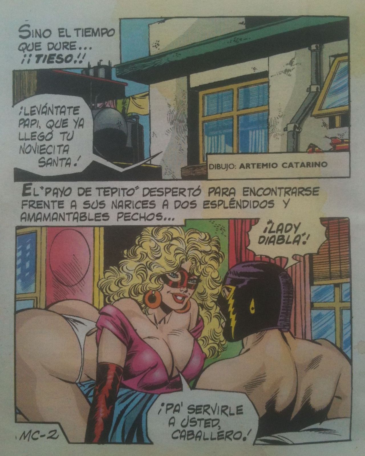 Luchas Calientes #8 page 3 full