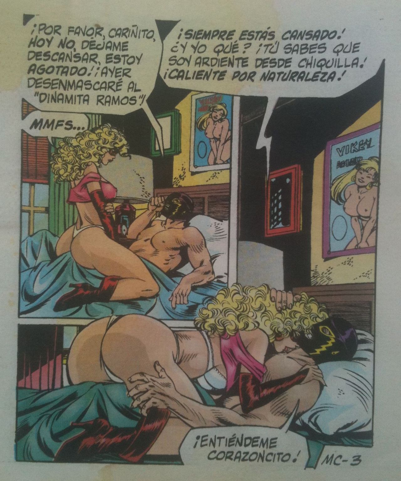 Luchas Calientes #8 page 4 full
