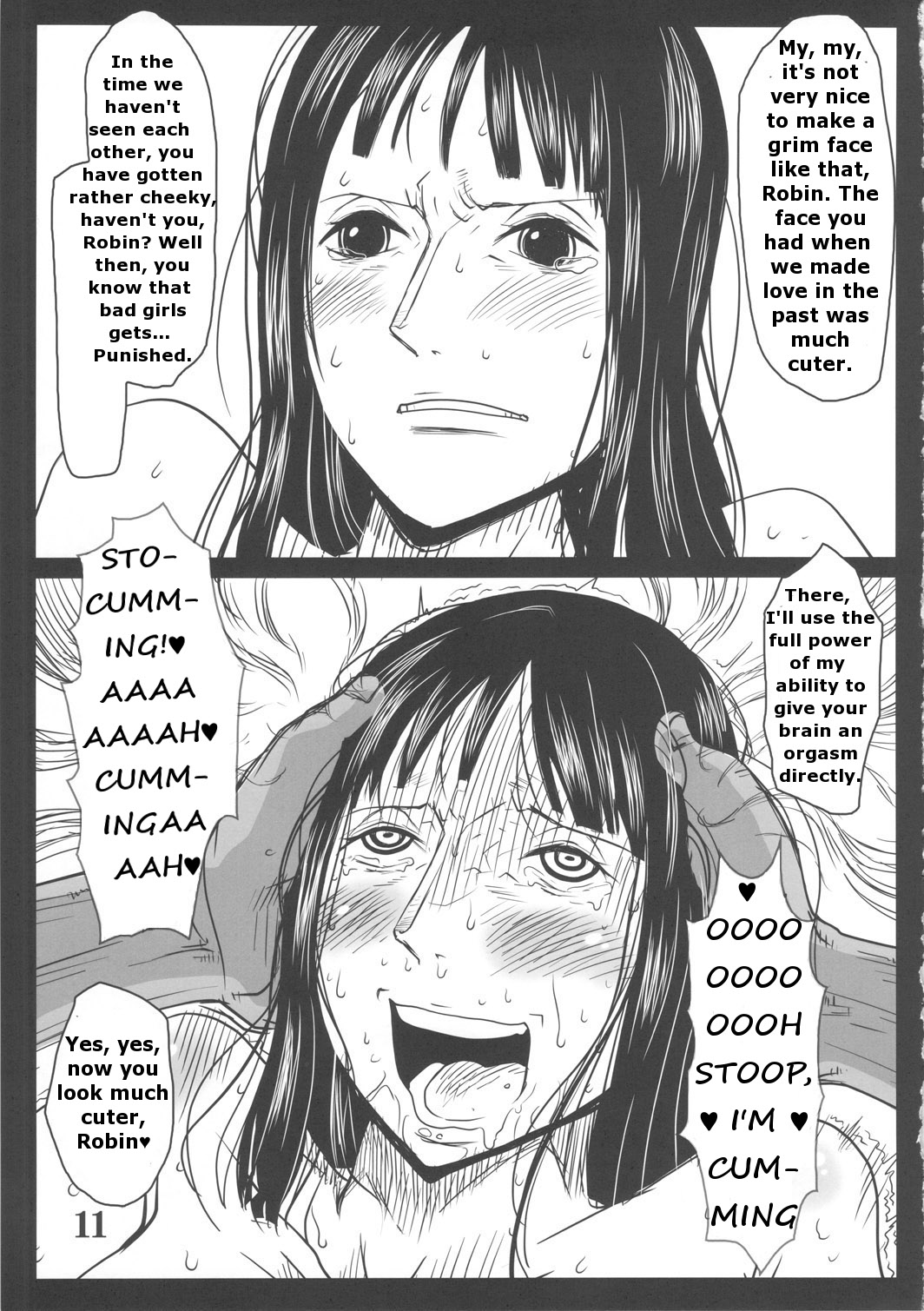Metabolism OP Kyonyuu Kyoshiri Shoufu Nico Robin no Keshi Tai Kako | The Tale of the Big-busted, Big-assed Archaeologist Nico Robin's UNKNOWN PAST page 10 full