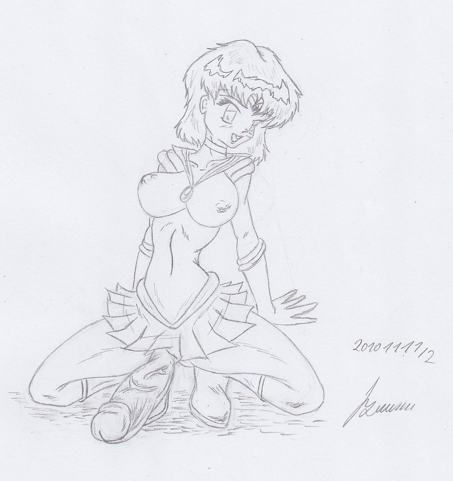 My miny Sailor Mercury Sketches work_1 page 5 full