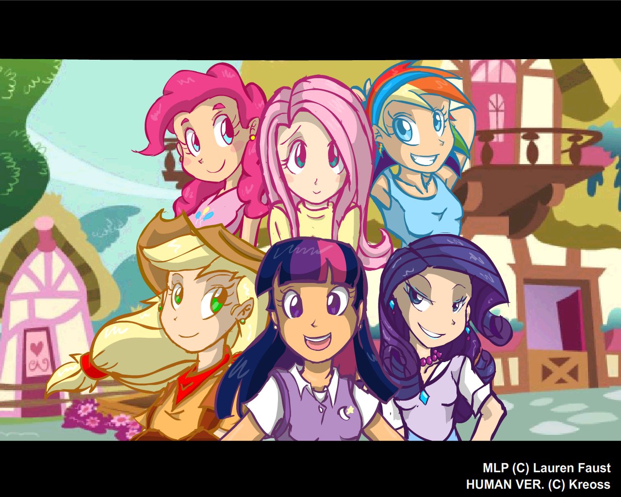 My Little Pony Friendship is Magic Humanized page 2 full