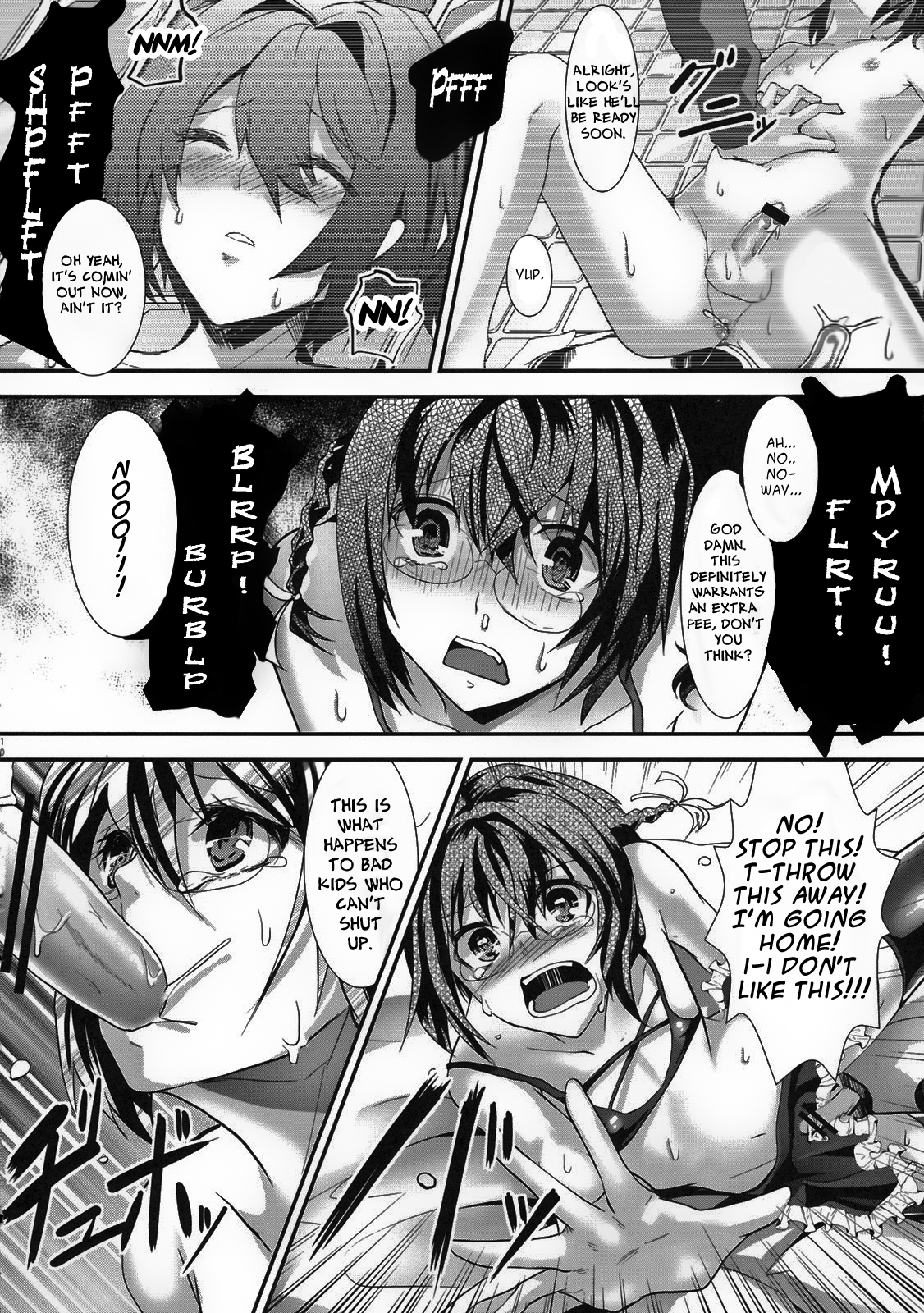 Rinkan FUCK!! Josou Shounen Monzetsu Rape!!  =LWB= page 9 full