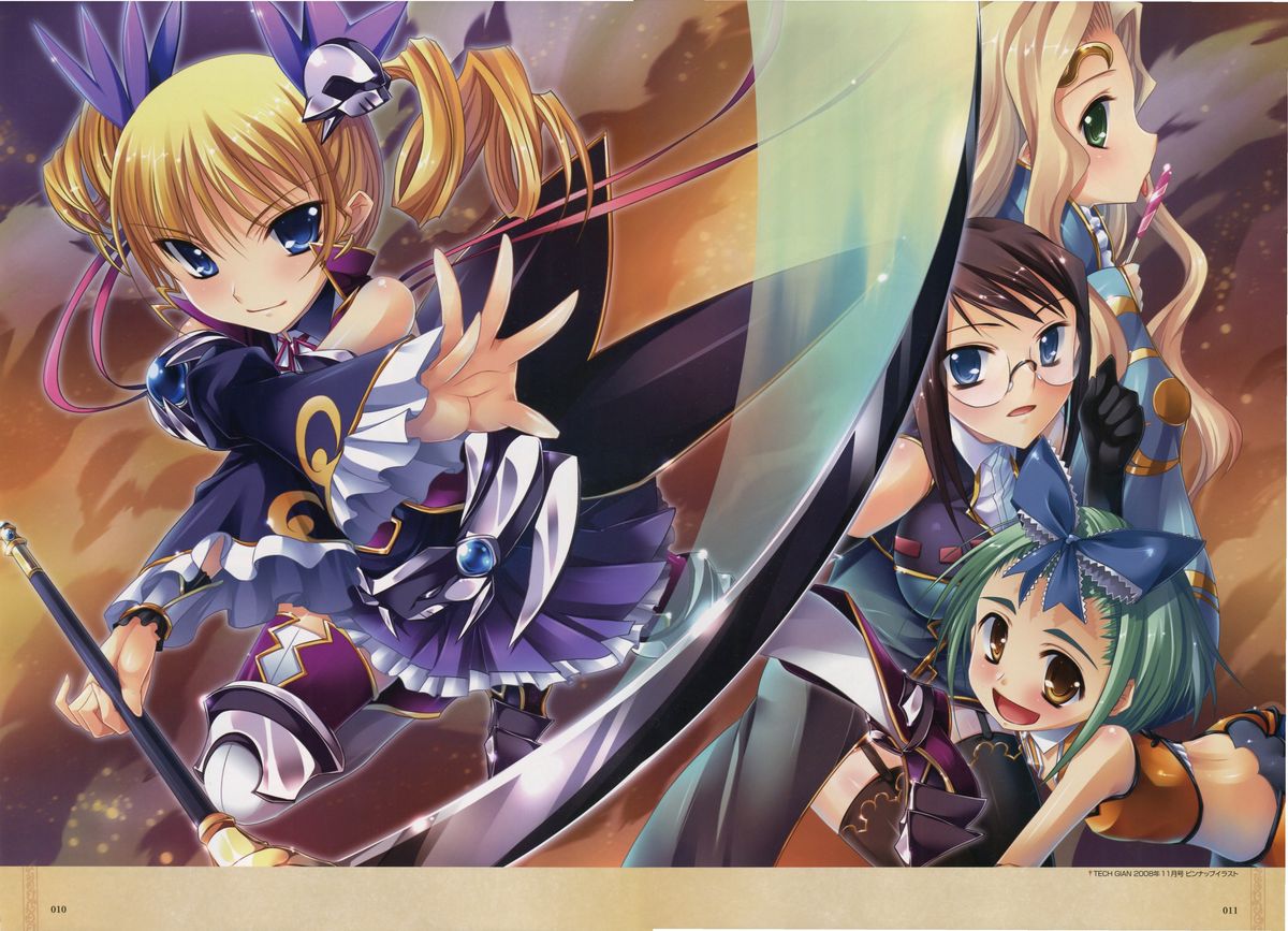 Shin-Koihime Musou Otome Ryouran Sangokushi Engi Perfect Visual Book page 8 full