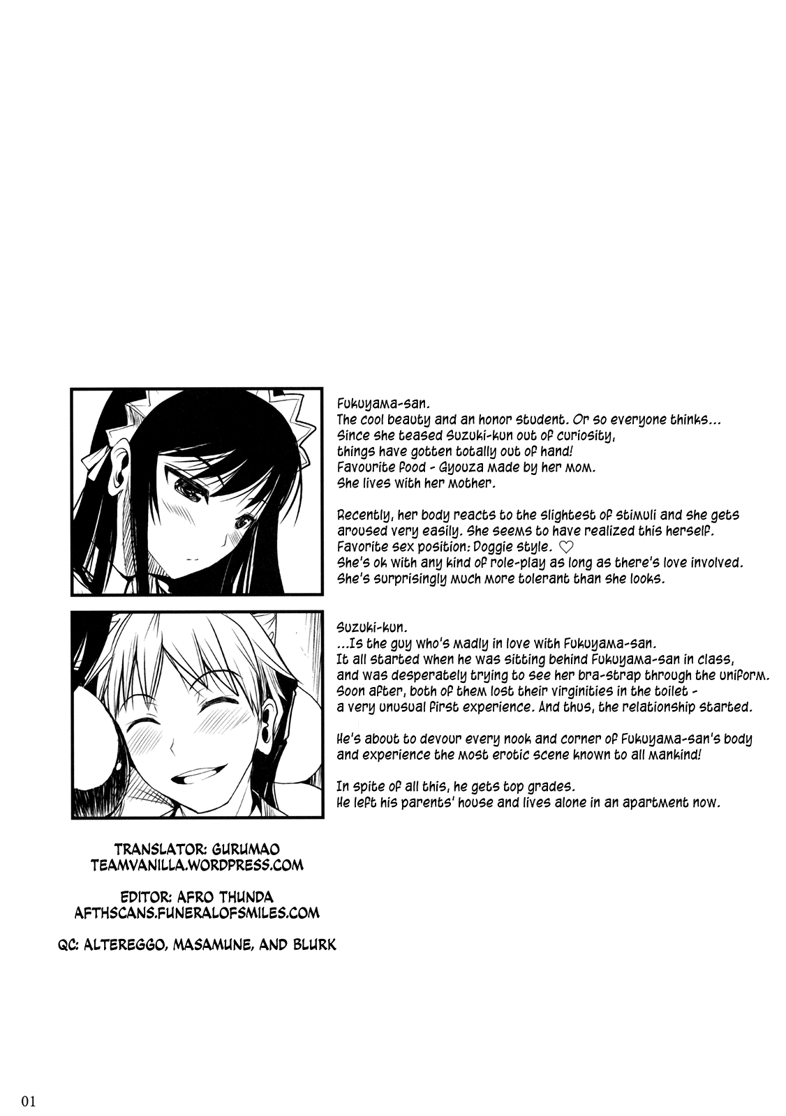 Fukuyama-san 2 Kon  =TV + Afro= page 2 full
