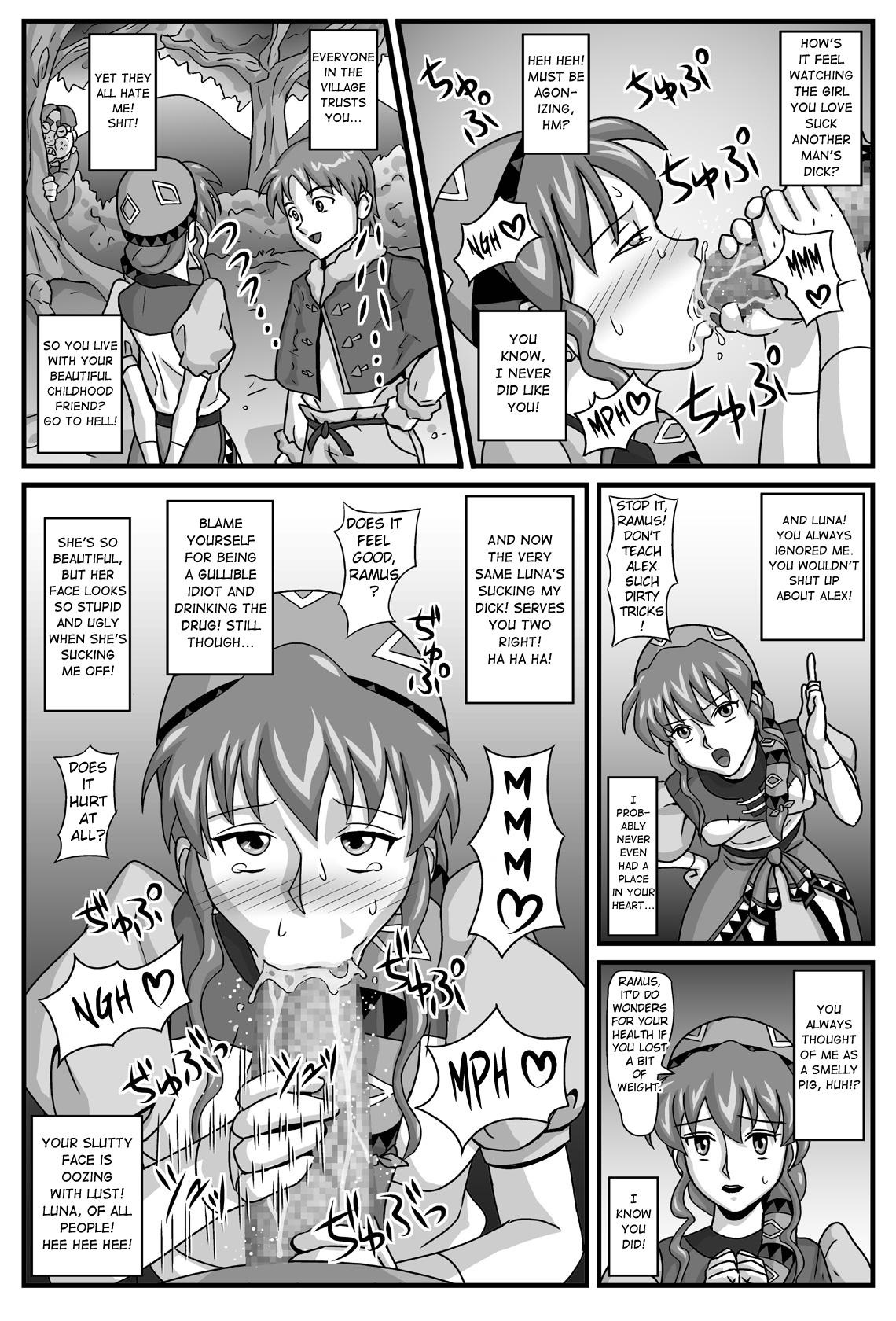 The Cumdumpster Princess of Burg 01 page 9 full