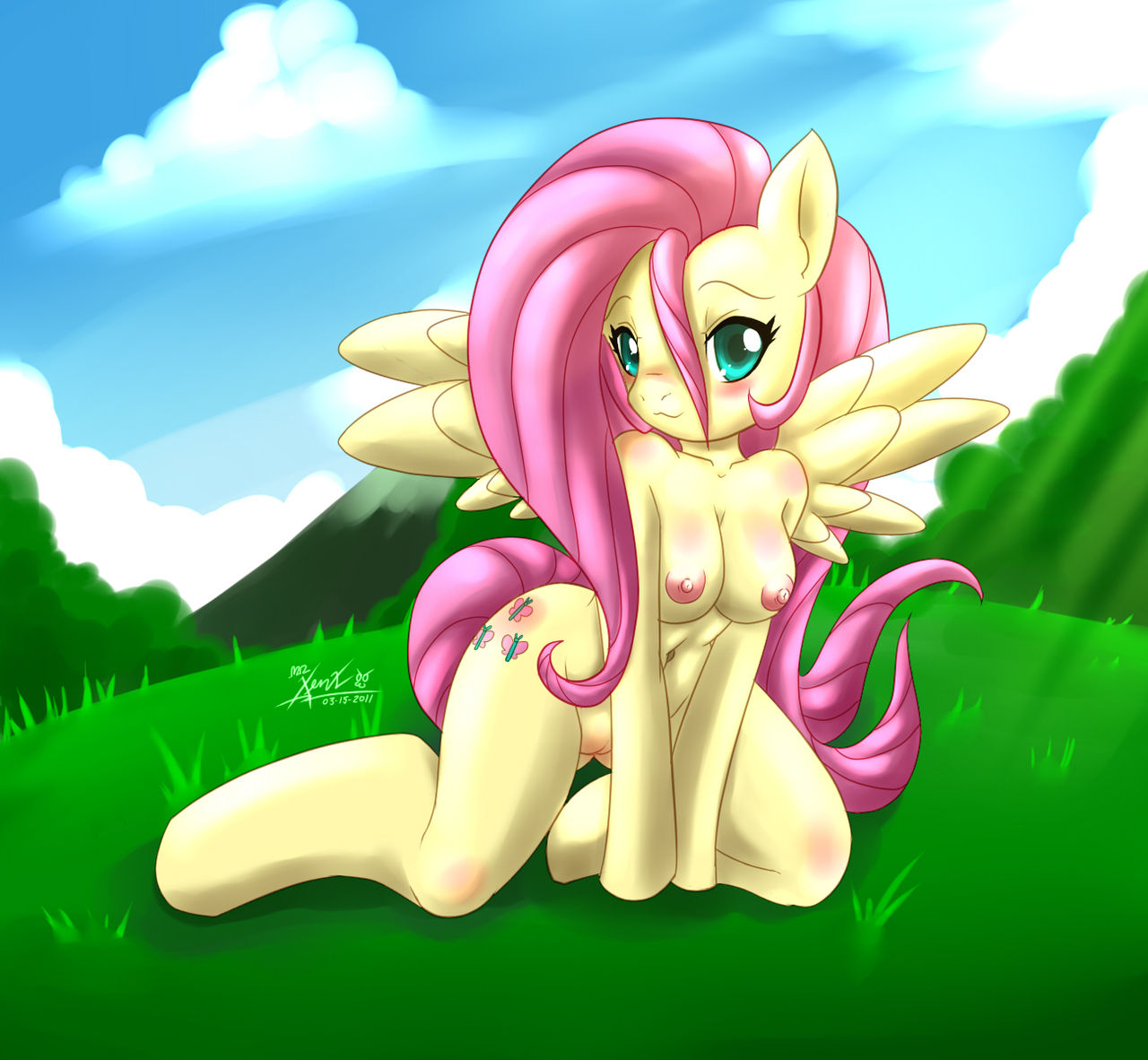Fluttershy page 1 full