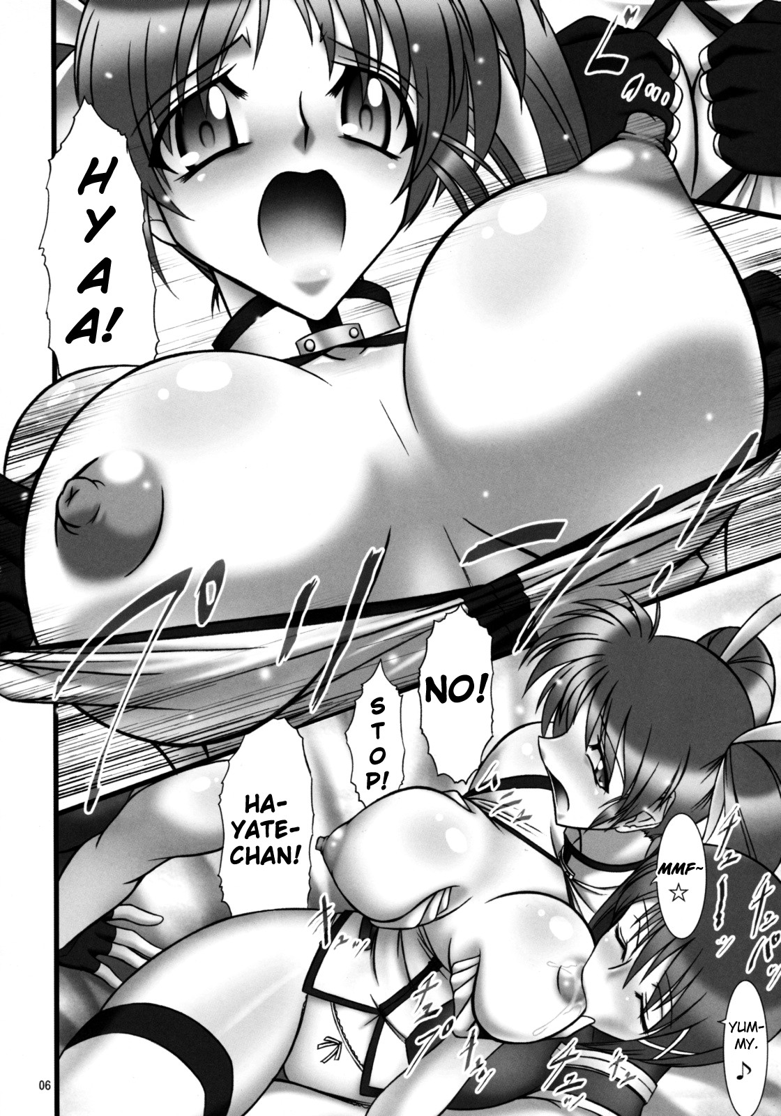 Angel's stroke 22 Datenshi Gekitsui | Shoot down the Fallen Angel page 7 full