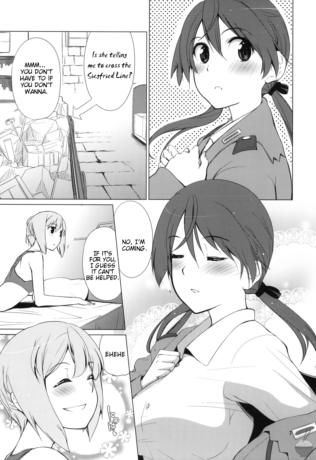 Karlsland Gunjin tarumono 1 ni Erica 2 ni Erica 3・4 mo Erica ikaryakuda! page 6 full
