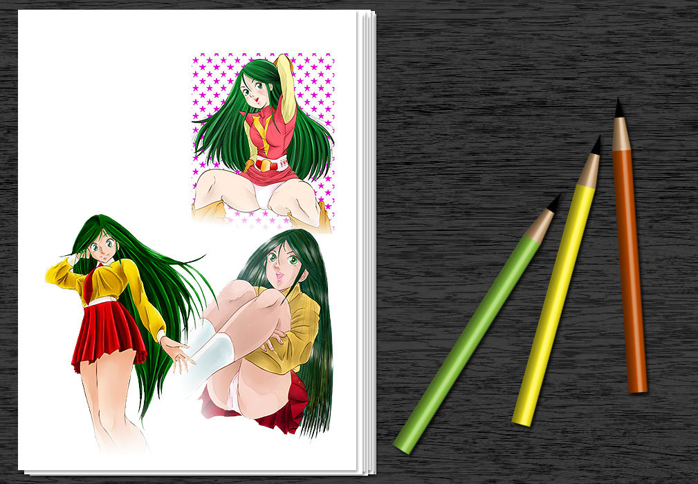Henachoko Bon Chibi Rei &amp; Chibi Asuka page 2 full
