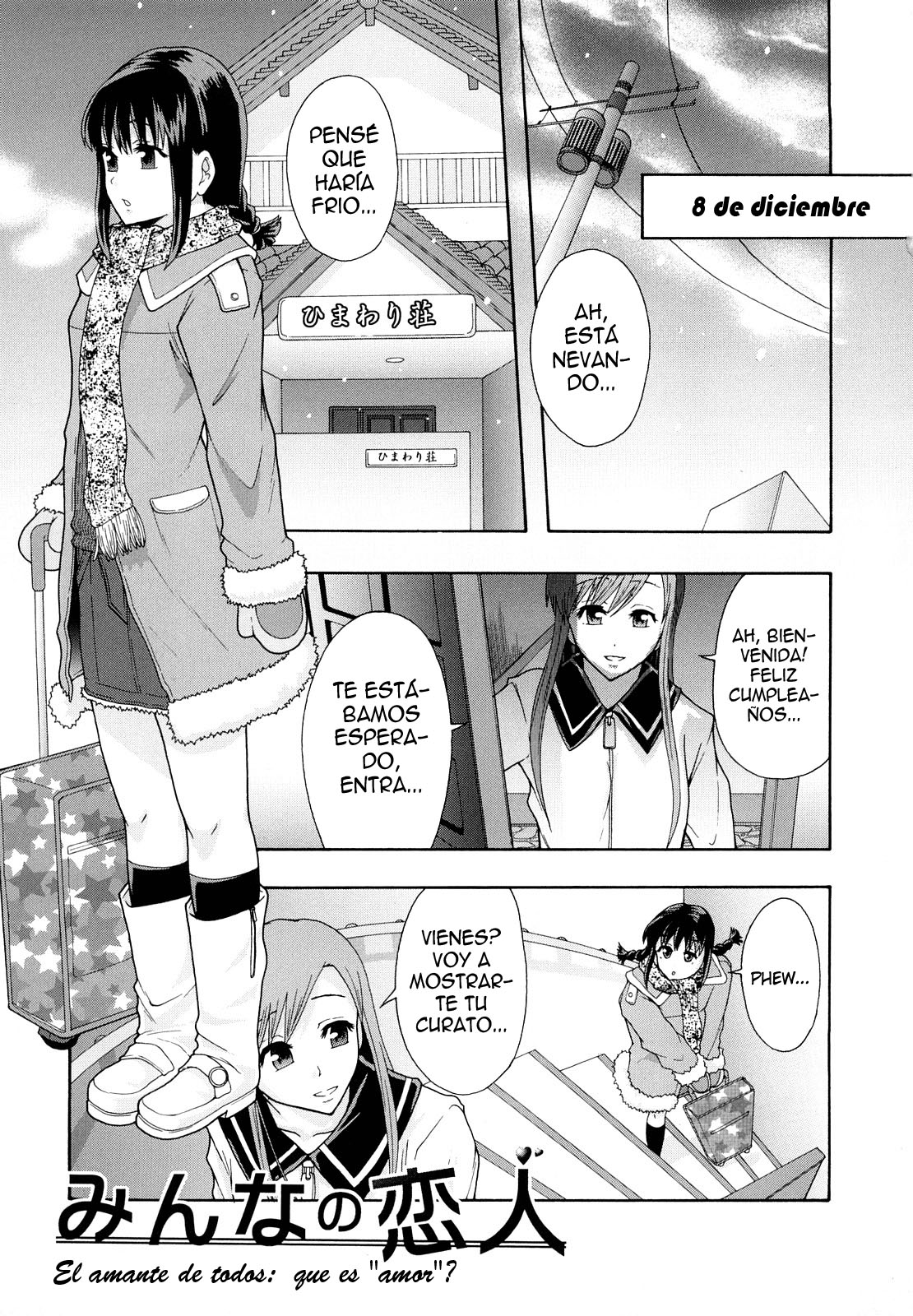 Minna no Koibito ~Ai tte nan desu ka?~ | El amante de todos: que es "amor”?   =Keta-I no Fansub= page 1 full
