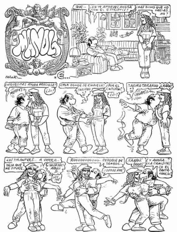 El Jueves - Pencomix - by Adanti - Manolo e Irene - E-Irene - Spanish cover