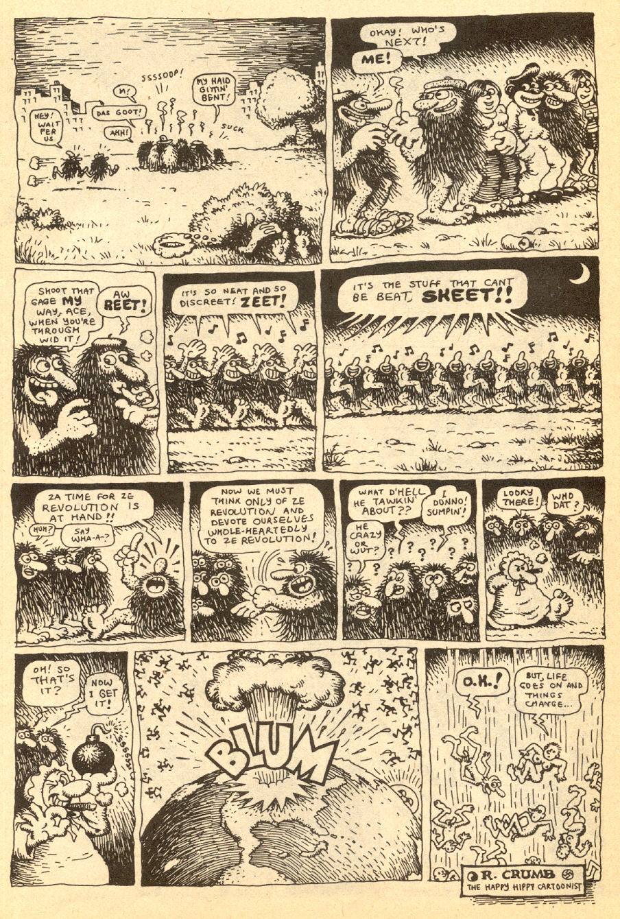 Zap Comix #3 page 5 full
