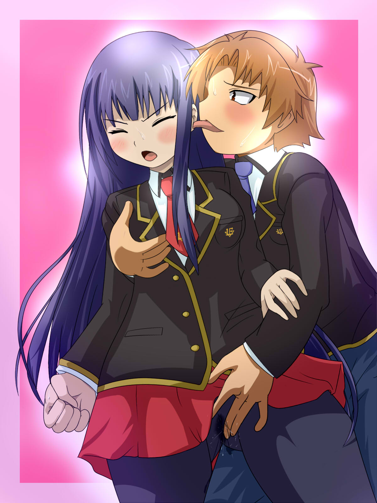 Gakuen no Joousama wo Haramaseru + Shimai Benki page 7 full