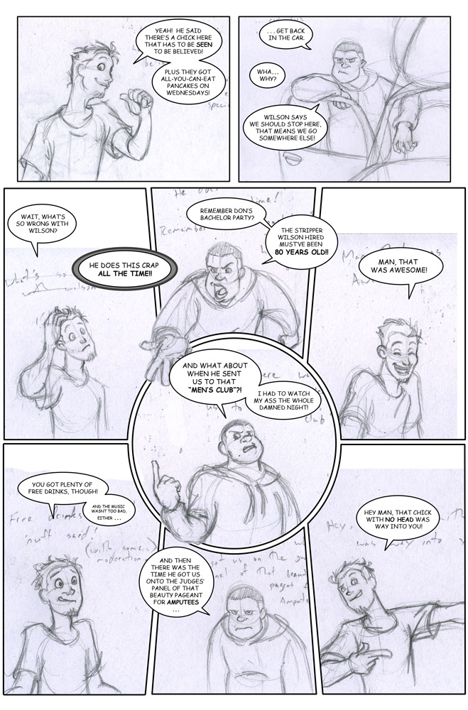 JKLind Art &amp; Short Comics page 10 full