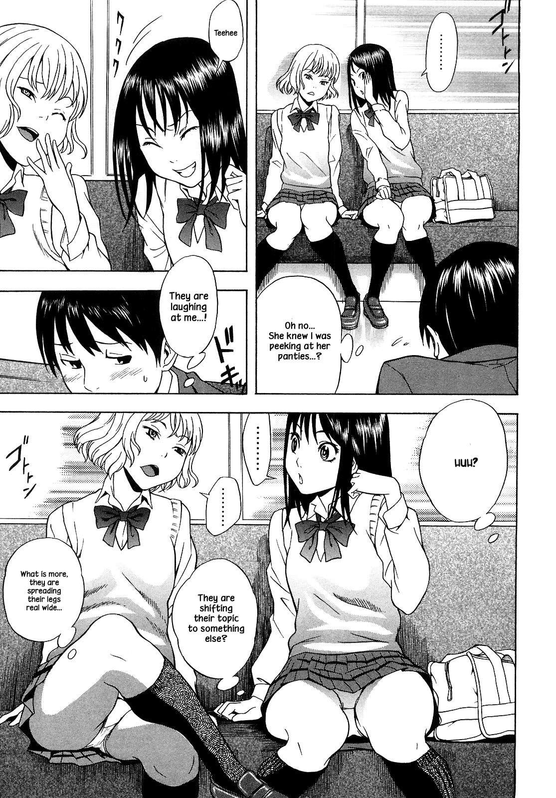 Panchira Ero Tenshi | Naughty Upskirt Angels page 3 full