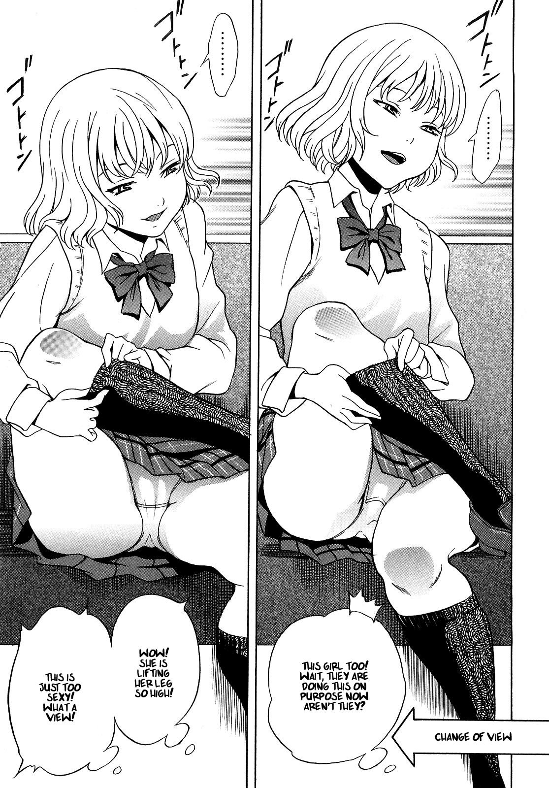 Panchira Ero Tenshi | Naughty Upskirt Angels page 5 full
