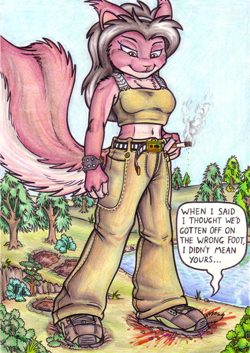 Giantess Crush Drawings page 1 full