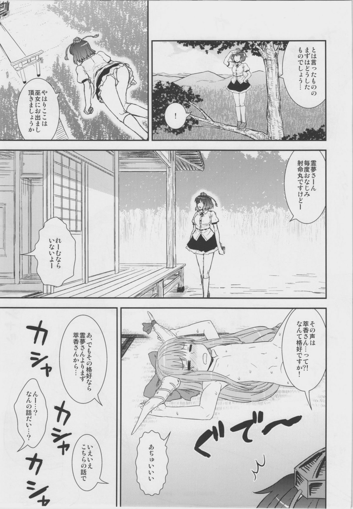 Jigadori ☆ Syameimaru page 5 full