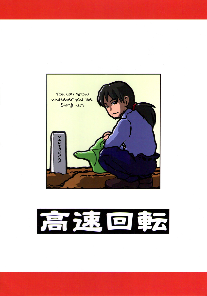 Kousoku Kaiten no EVA no hon II    ==Strange Companions== page 2 full