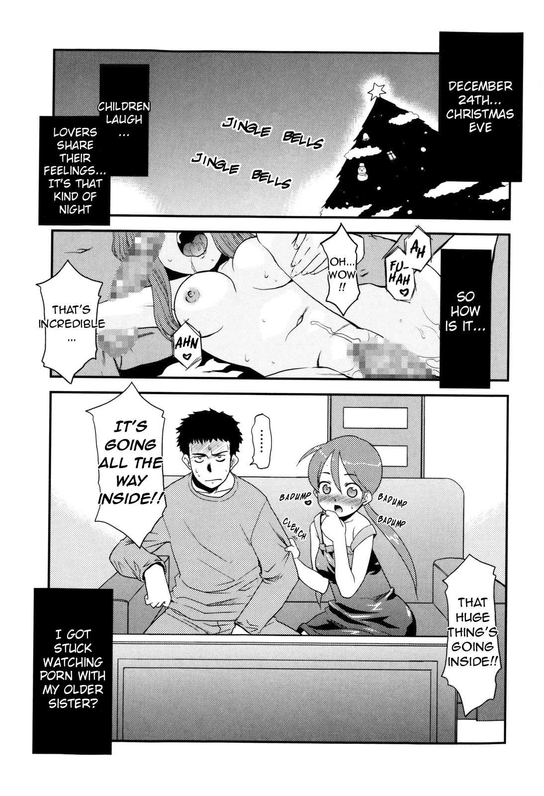 Onee-chan no koko mo Kimochii Ch. 1-2 page 1 full