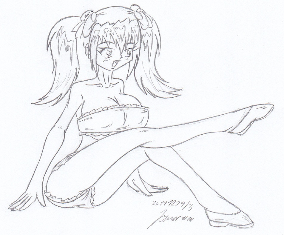 My miny Erina Ogura_ kirarin revolution Sketches work_1 page 8 full
