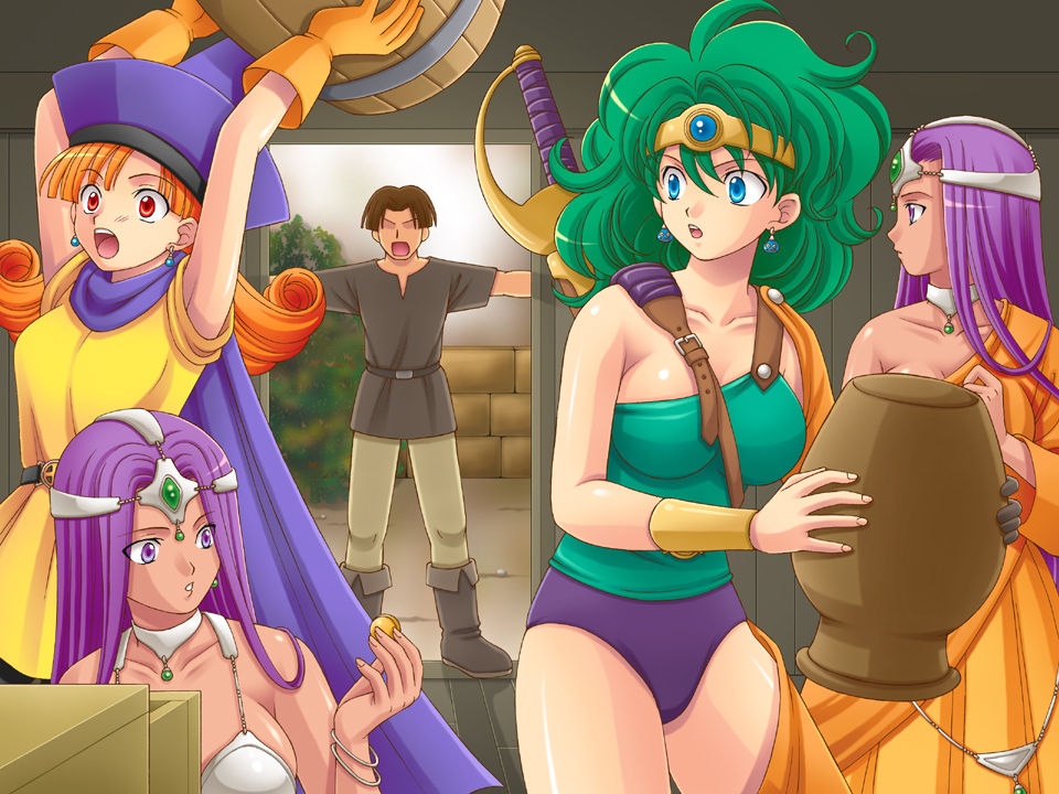 Dragon Quest IV girls page 2 full