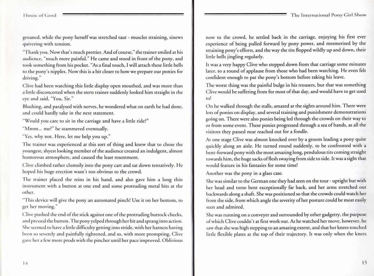 International Pony Girl Show page 10 full