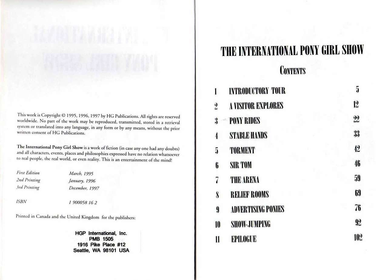 International Pony Girl Show page 4 full